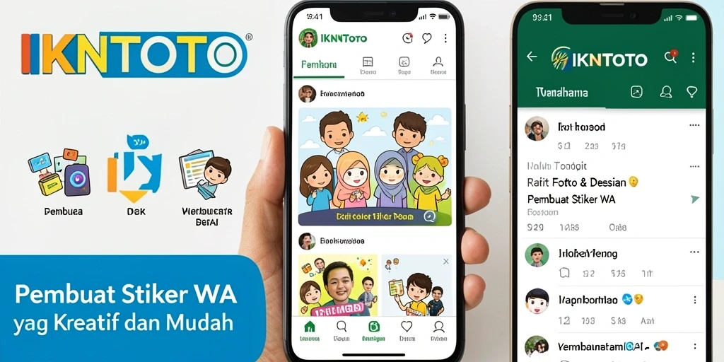 Tampilan antarmuka aplikasi IKNTOTO yang ramah pengguna.